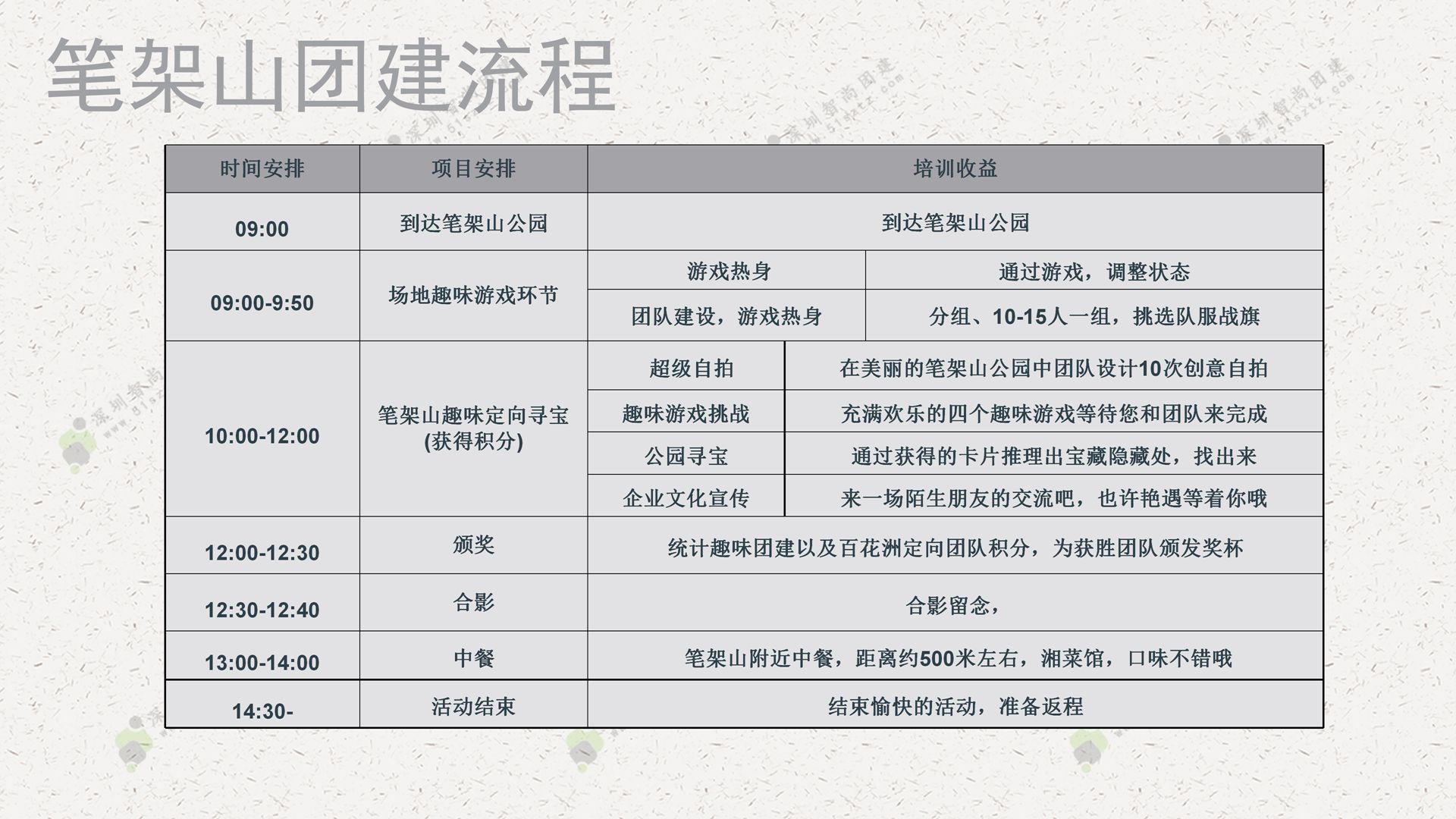 笔架山拓展企业拓展深圳拓展深圳市内拓展公司拓展活动